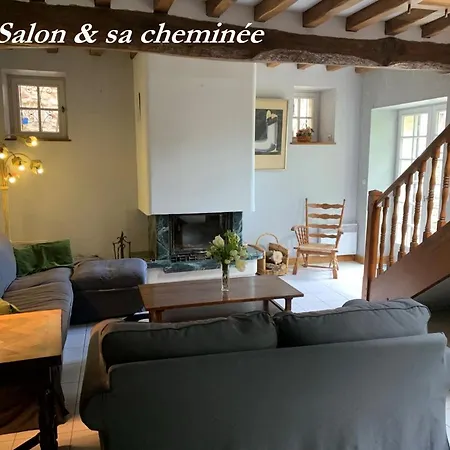 Hébergement de vacances Maison De Village Vexin Site Classe 1h Paris Et Normandie Grand Jardin