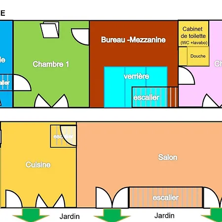 Maison De Village Vexin Site Classe 1h Paris Et Normandie Grand Jardin *